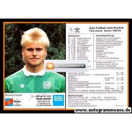 Autogramm Fussball | KFC Uerdingen 05 | 1988 | Manfred KUBIK