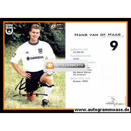 Autogramm Fussball | SSV Ulm 1846 | 1999 | Hans VAN DE HAAR