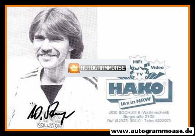 Autogramm Fussball | SG Wattenscheid 09 | 1985 | Werner STEEGER