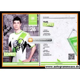 Autogramm Fussball | VfL Wolfsburg | 2013 | Felipe LOPES
