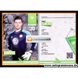 Autogramm Fussball | VfL Wolfsburg | 2013 | Max GRÜN