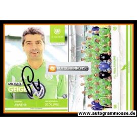 Autogramm Fussball | VfL Wolfsburg | 2010er TM | Michael GEIGER