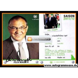 Autogramm Fussball | VfL Wolfsburg | 2011 | Felix MAGATH