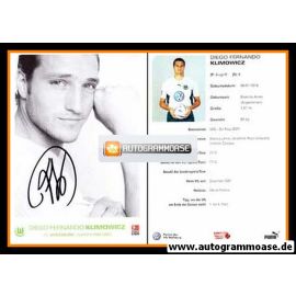 Autogramm Fussball | VfL Wolfsburg | 2002 | Diego Fernando KLIMOVICZ