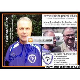 Autogramm Fussball | 2000er | Bernard DIETZ (Fussballschule) 2