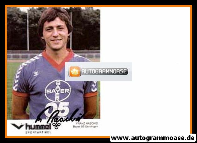 Autogramm Fussball | KFC Uerdingen 05 | 1980 | Franz RASCHID