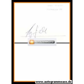 Autograph Fussball | Heinz GRÜNDEL 