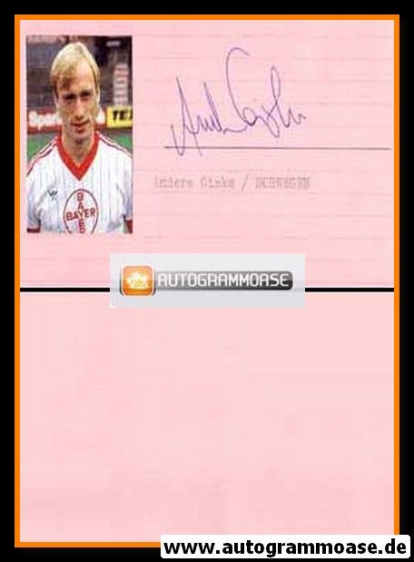 Autograph Fussball | Anders GISKE 