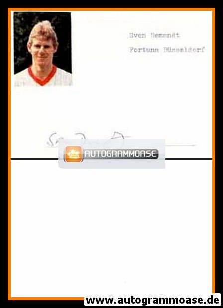 Autograph Fussball | Sven DEMANDT 