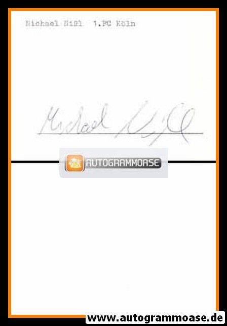 Autograph Fussball | Michael NISSL 