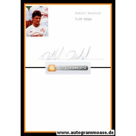 Autograph Fussball | Detlef DEZELAK 