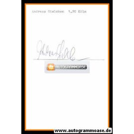 Autograph Fussball | Andreas GIELCHEN 