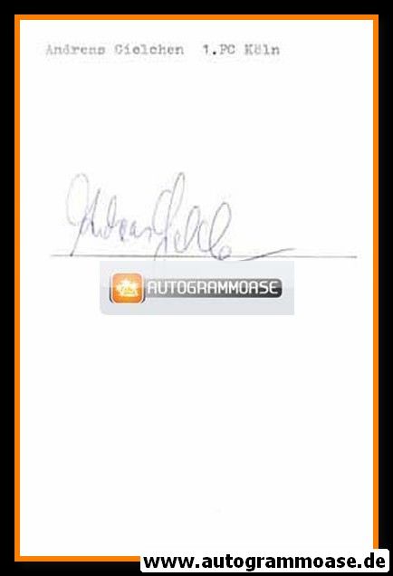Autograph Fussball | Andreas GIELCHEN 