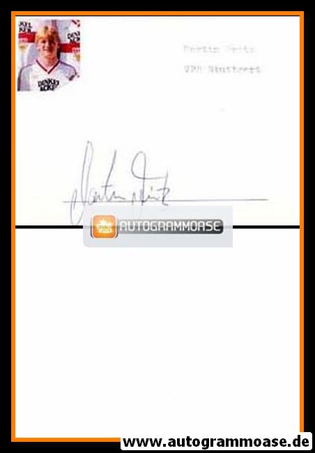 Autograph Fussball | Martin FRITZ 