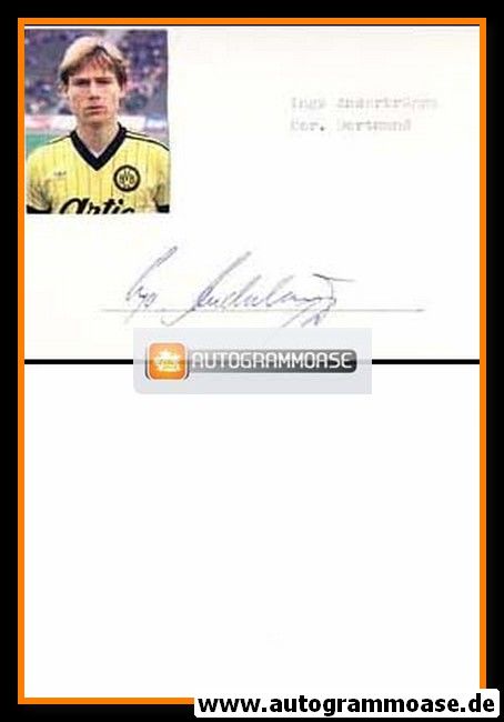 Autograph Fussball | Ingo ANDERBRÜGGE 
