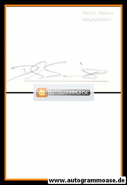 Autograph Fussball | Daniel SIMMES 