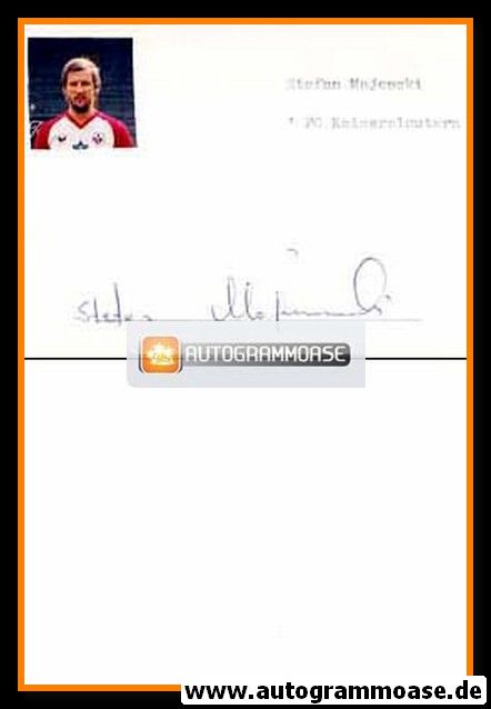 Autograph Fussball | Stefan MAJEWSKI 