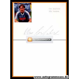 Autograph Fussball | Uwe LEIFELD 