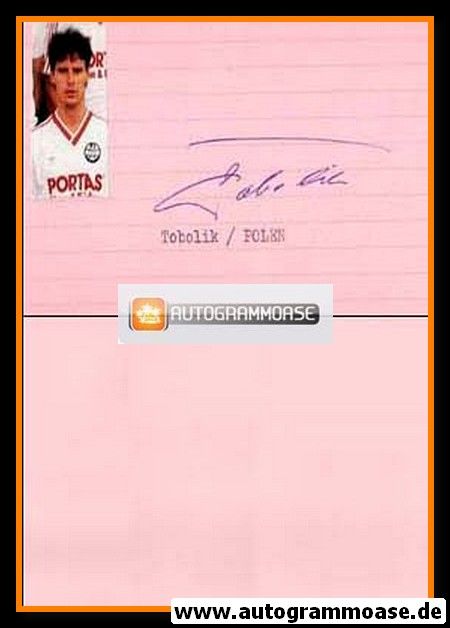 Autograph Fussball | Cezary TOBOLLIK 