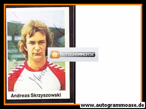 Autogramm Fussball | Rot-Weiss Essen | 1970er | Andreas SKRZYSZOWSKI