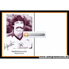Autogramm Fussball | KSV Hessen Kassel | 1981 | Manfred GRAWUNDER (Papier)