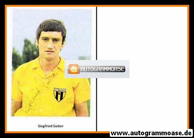 Autogramm Fussball | FC Bayern Hof | 1970er | Siegfried SIEBER