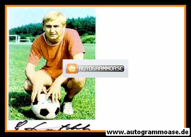 Autogramm Fussball | Bayer Leverkusen | 1970er | Gerd KENTSCHKE (Portrait Color)