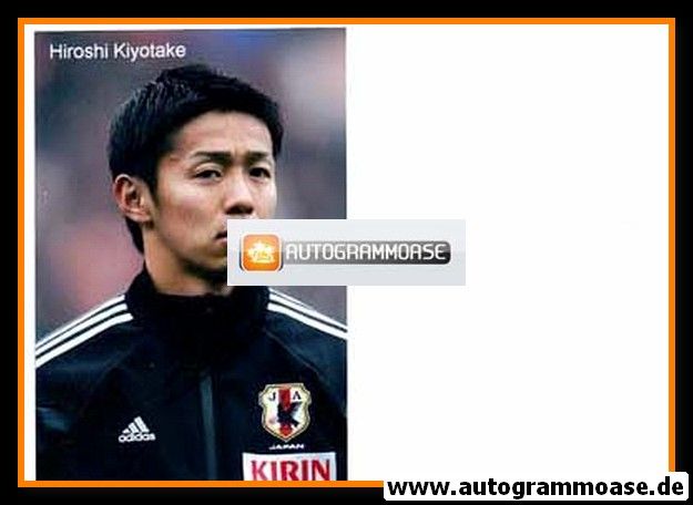 Autogramm Fussball | Japan | 2010er | Hiroshi KIYOTAKE (Portrait Color)