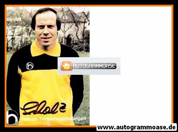 Autogramm Fussball | 1970er | Werner SCHOLZ (Portrait Color) Heinze