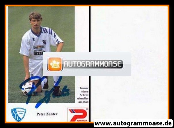 Autogramm Fussball | VfL Bochum | 1992 | Peter ZANTER