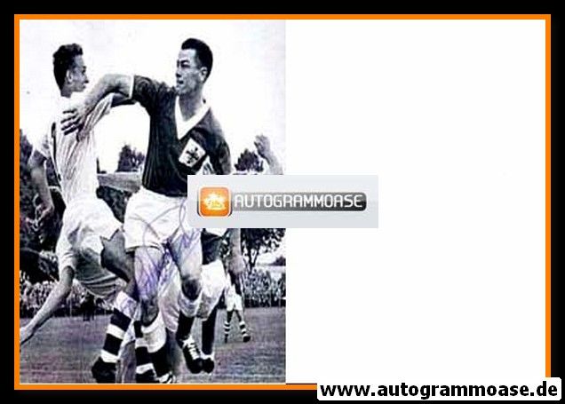 Autogramm Fussball | Nordirland | 1958 WM Foto | Peter McPARLAND (Spielszene SW) 1