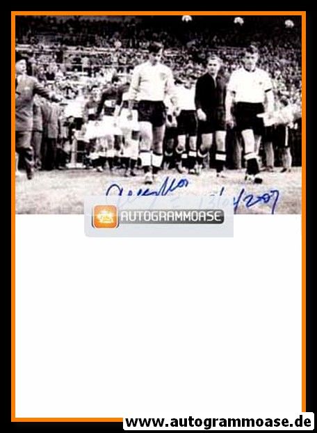 Autogramm Fussball | Türkei | 1954 WM Foto | Turgay SEREN (Einlauf DFB)