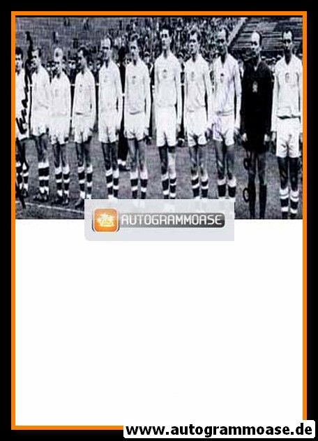 Mannschaftsfoto Fussball | Tschechien | 1962 WM + 3 AG (Masopust, Schrojf, Popluhar)