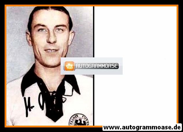 Autogramm Fussball | DFB | 1950er Foto | Heinz WEWERS (Portrait Color)