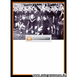 Mannschaftsfoto Fussball | 1. FC Kaiserslautern | 1951 + 4 AG (Eckel, Fuchs, Rasch, O. Walter)