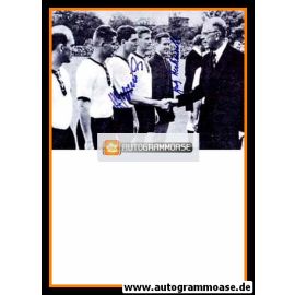 Autogramme Fussball | DFB | 1958 WM Foto | Fritz HERKENRATH + Horst SZYMANIAK (Spiel CSSR)