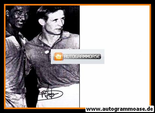 Autogramm Fussball | Frankreich | 1950er Foto | Raymond KOPA (Portrait SW) 1