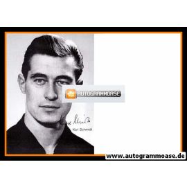Autogramm Fussball | DFB | 1950er | Karl SCHMIDT (Portrait SW)
