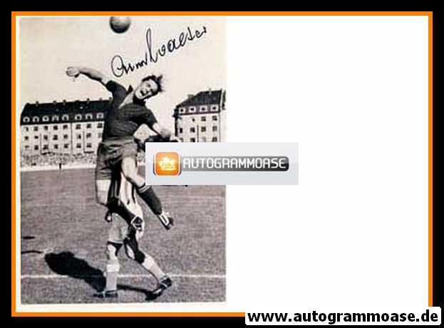 Autogramm Fussball | 1. FC Kaiserslautern | 1951 Foto | Ottmar WALTER (Spielszene SW) 1