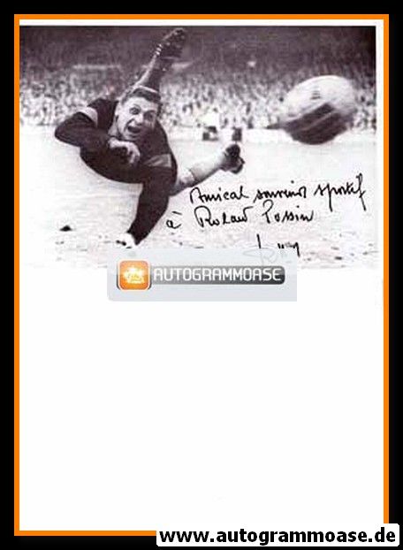 Autogramm Fussball | Frankreich | 1950er | Francois REMETTER (Spielszene SW)