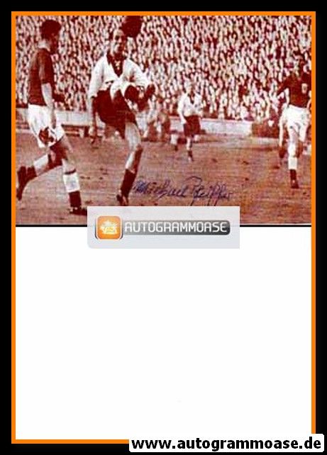 Autogramm Fussball | DFB | 1954 WM Foto | Michael PFEIFFER (Spielszene England)