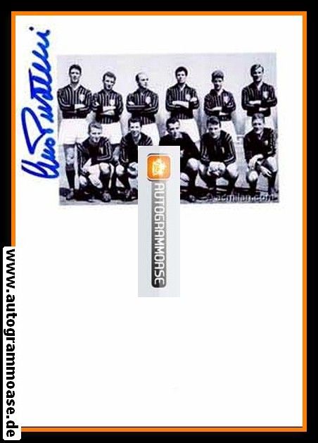 Mannschaftsfoto Fussball | AC Mailand | 1962 + AG Gino PIVATELLI