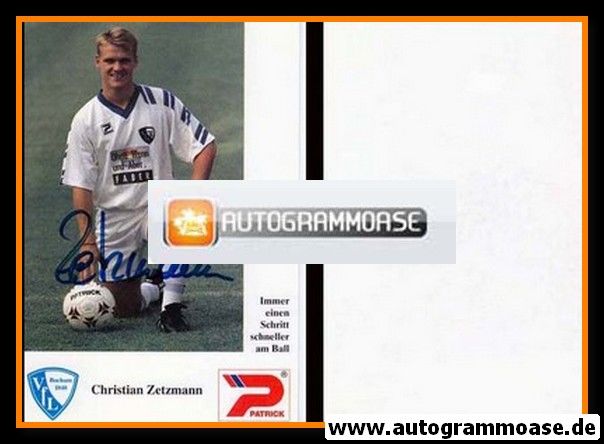 Autogramm Fussball | VfL Bochum | 1992 | Christian ZETZMANN