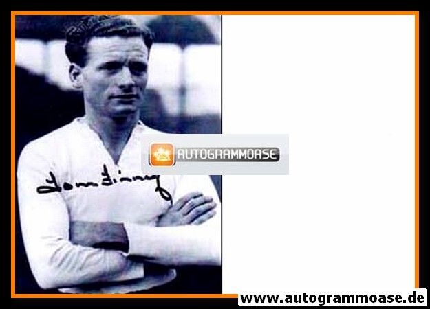 Autogramm Fussball | England | 1950er Foto | Tom FINNEY (Portrait SW) 1