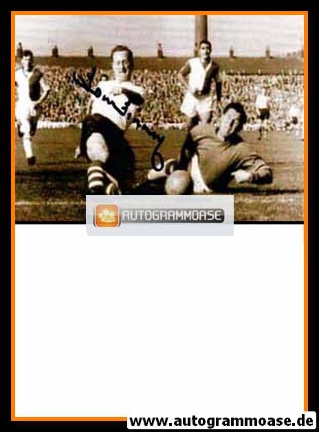 Autogramm Fussball | England | 1950er Foto | Tom FINNEY (Spielszene SW) 1