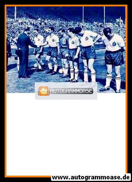 Originalfoto Fussball | England | 1950er Foto | Nat LOFTHOUSE (Gratulation)