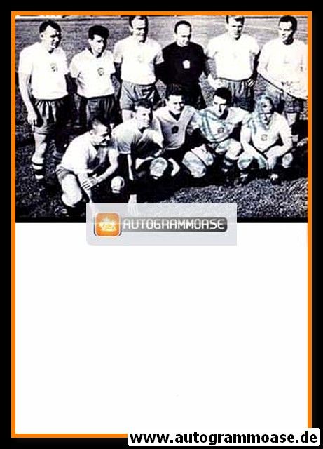 Mannschaftsfoto Fussball | Tschechien | 1962 WM + AG Jan LALA (1)