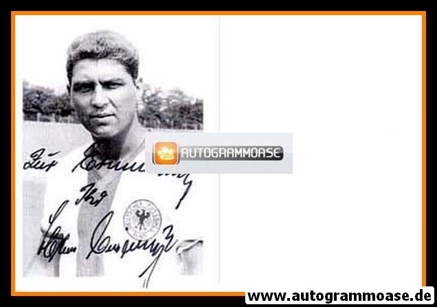 Autogramm Fussball | DFB | 1950er | Hans CIESLARCZYK (Portrait SW)
