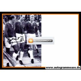 Autogramme Fussball | DFB | 1960 Foto | ERHARDT + SCHNELLINGER + SCHULZ (Spiel Portugal)