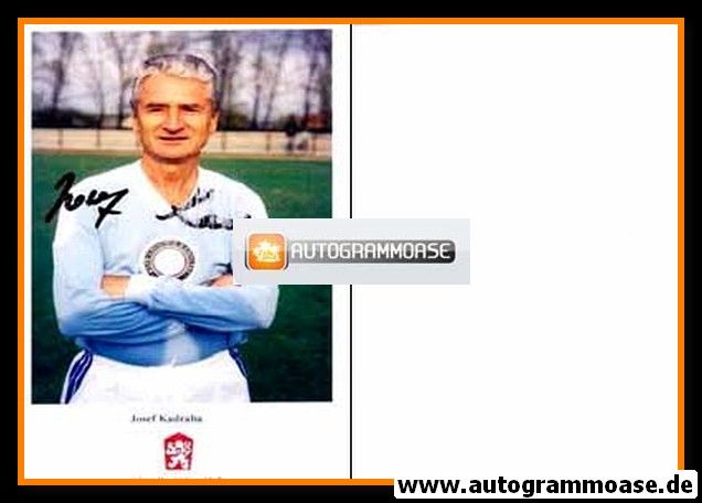 Autogramm Fussball | Tschechien | 2000er Foto | Josef KADRABA (Portrait Color) 1